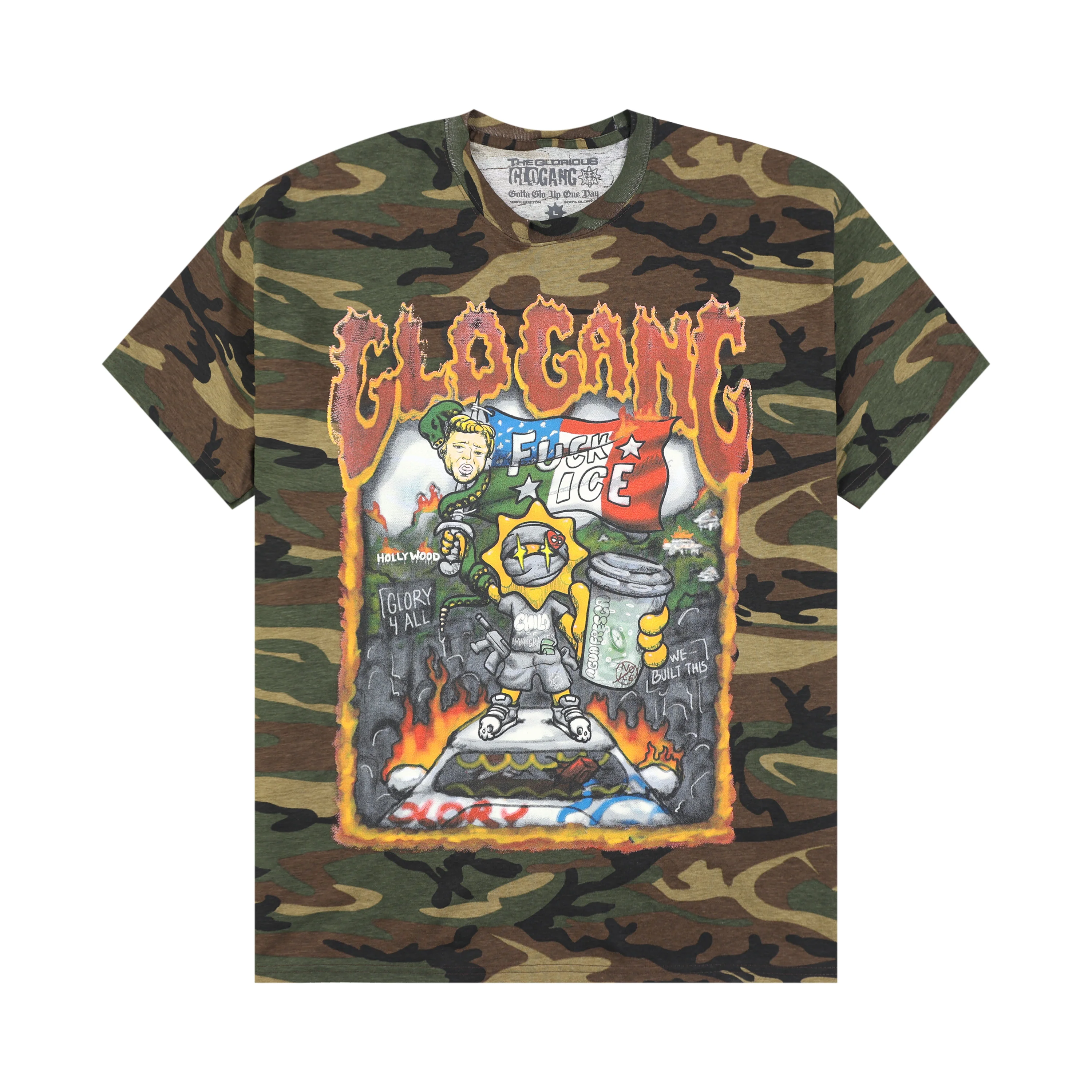 FCK ICE Tee (Camo)