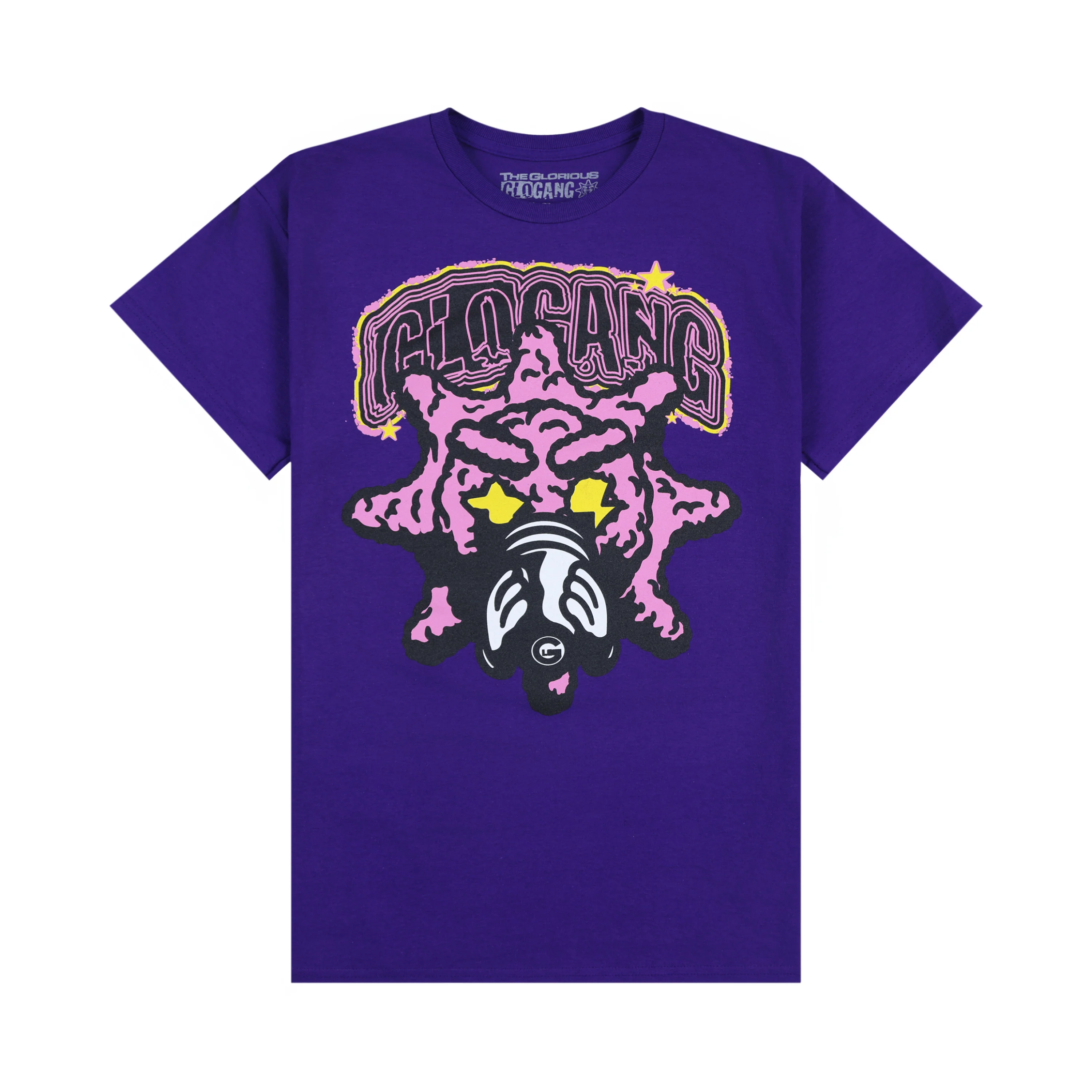 Glo Brain Tee (Purple)