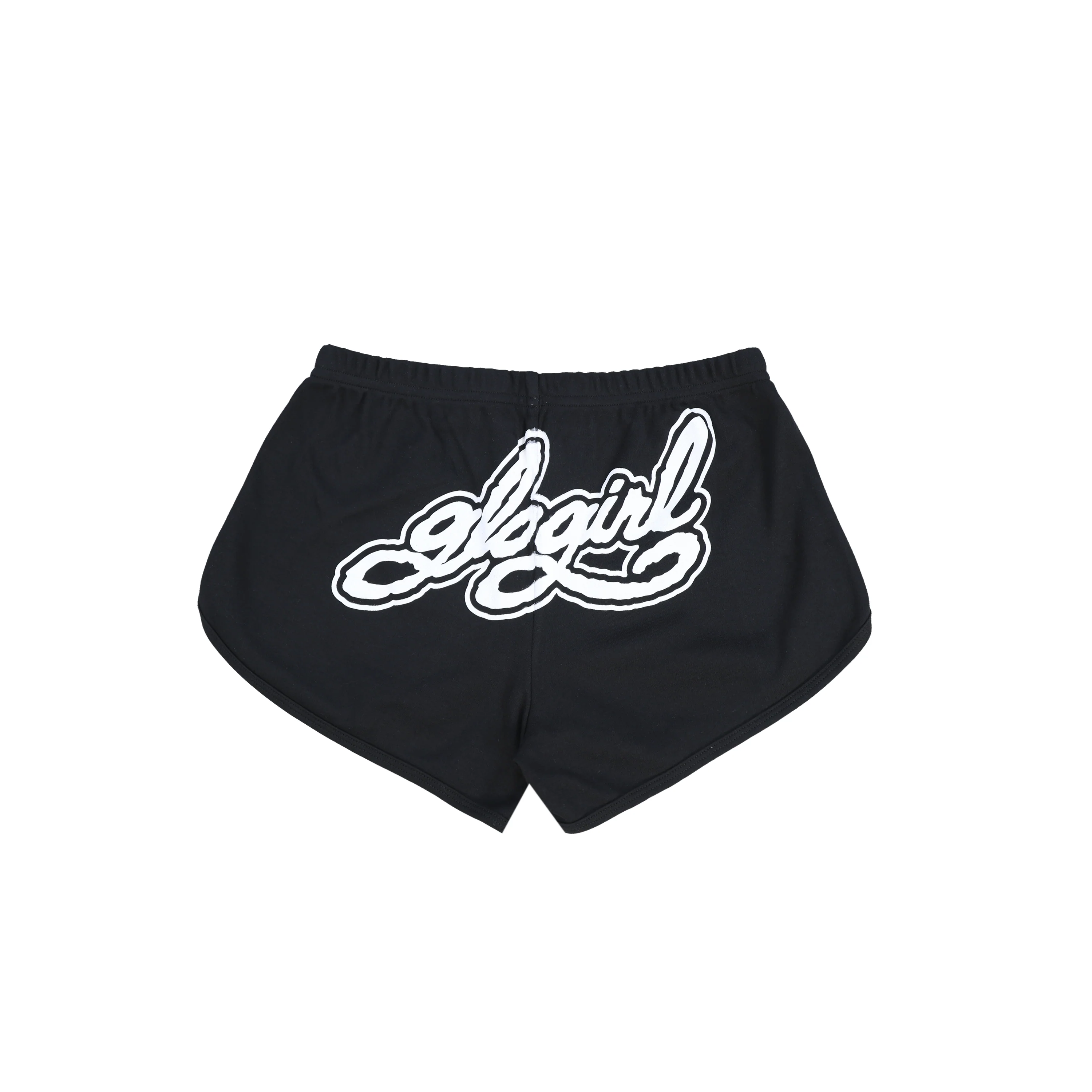 Glo Girl Flag Shorts (Black) - Image 2
