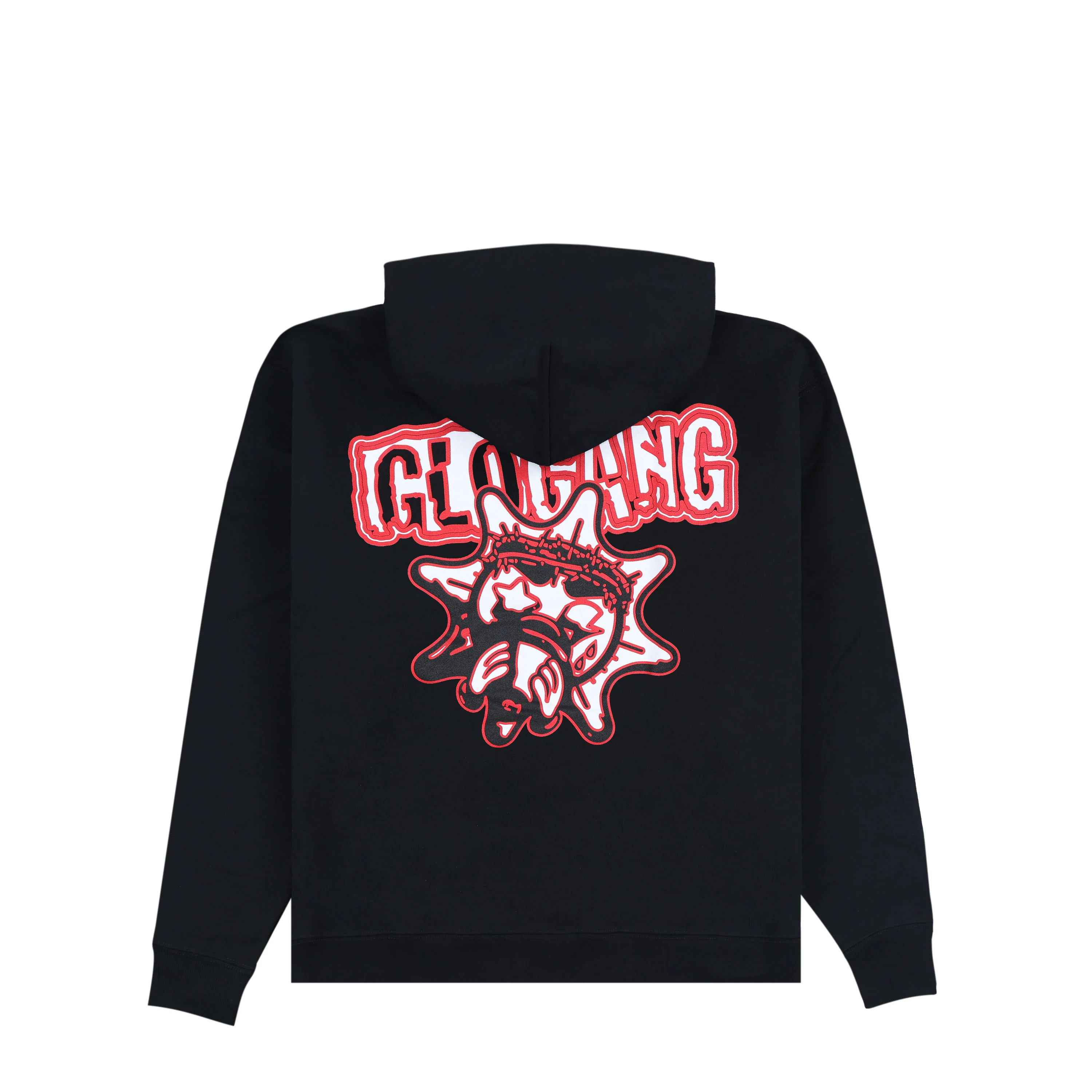 Glo Sun Logo 2025 Infrared Hoodie (Black) - Image 2
