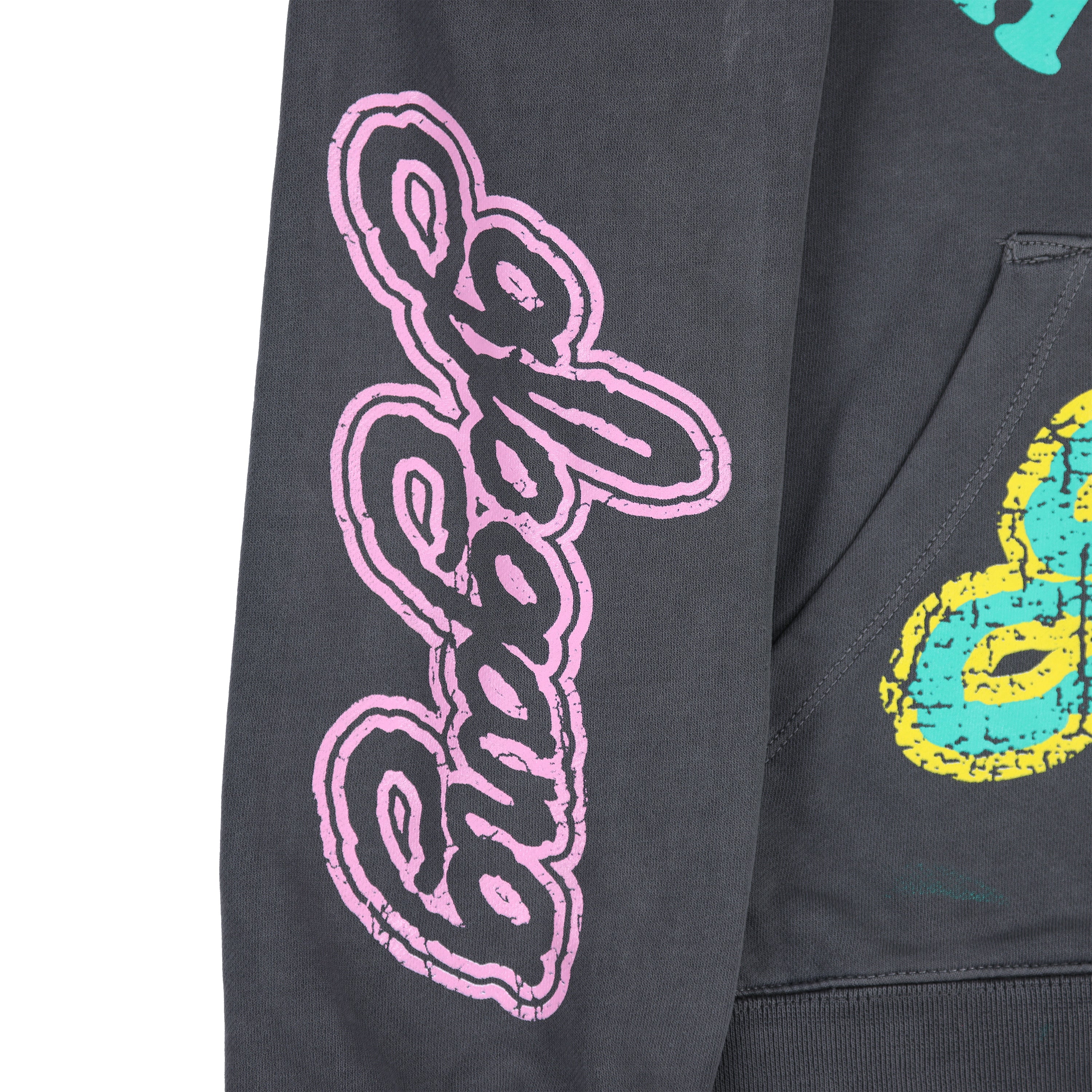 Have A Glory Day Zip Up Hoodie (Black) - Image 4